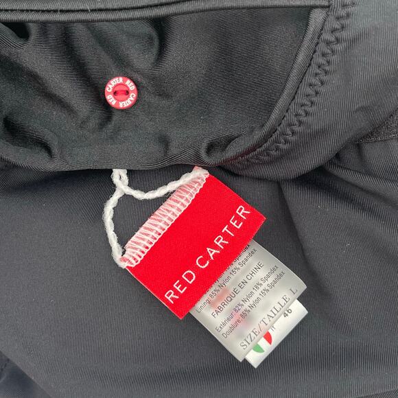 Red Carter Swimsuit Size 10 Mio Splice and Dice NEW Cut Out One Piece Black NWOT - Picture 5 of 16